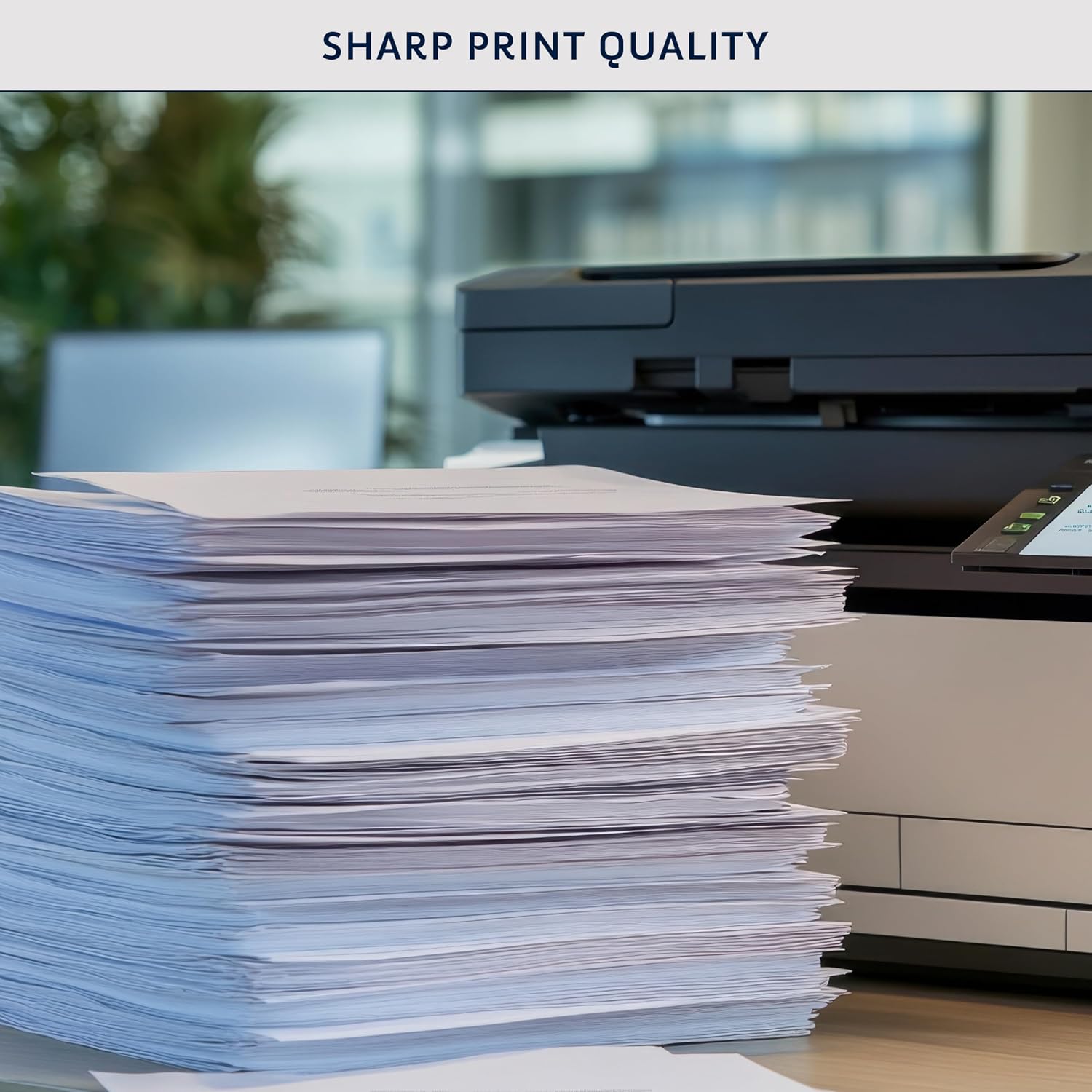 Printer Paper - 8.5 x 11 White Letter Size Copy Paper, 1 Ream 500 Sheets 20 lb Printing Paper for Documents Writing