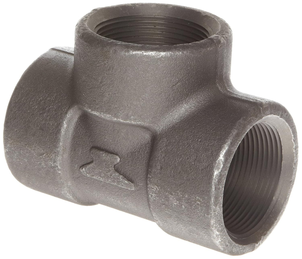 Anvil 2103 Forged Steel Pipe Fitting, Class 2000, Tee, 1/2" NPT Female