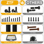 4065pcs Metric Screw Assortment Kit，M2 M3 M4 M5 Assorted Screws