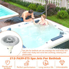 212-7639-STS Bathtub Hot Tub Jets Replacements