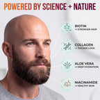 Leave In Beard Conditioner & Softener for Men with Biotin for Beard Growth