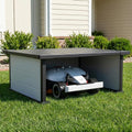 Weatherproof Robot Lawn Mower Garage for Charging Stations | Ideal for robot mower and charging-station protection