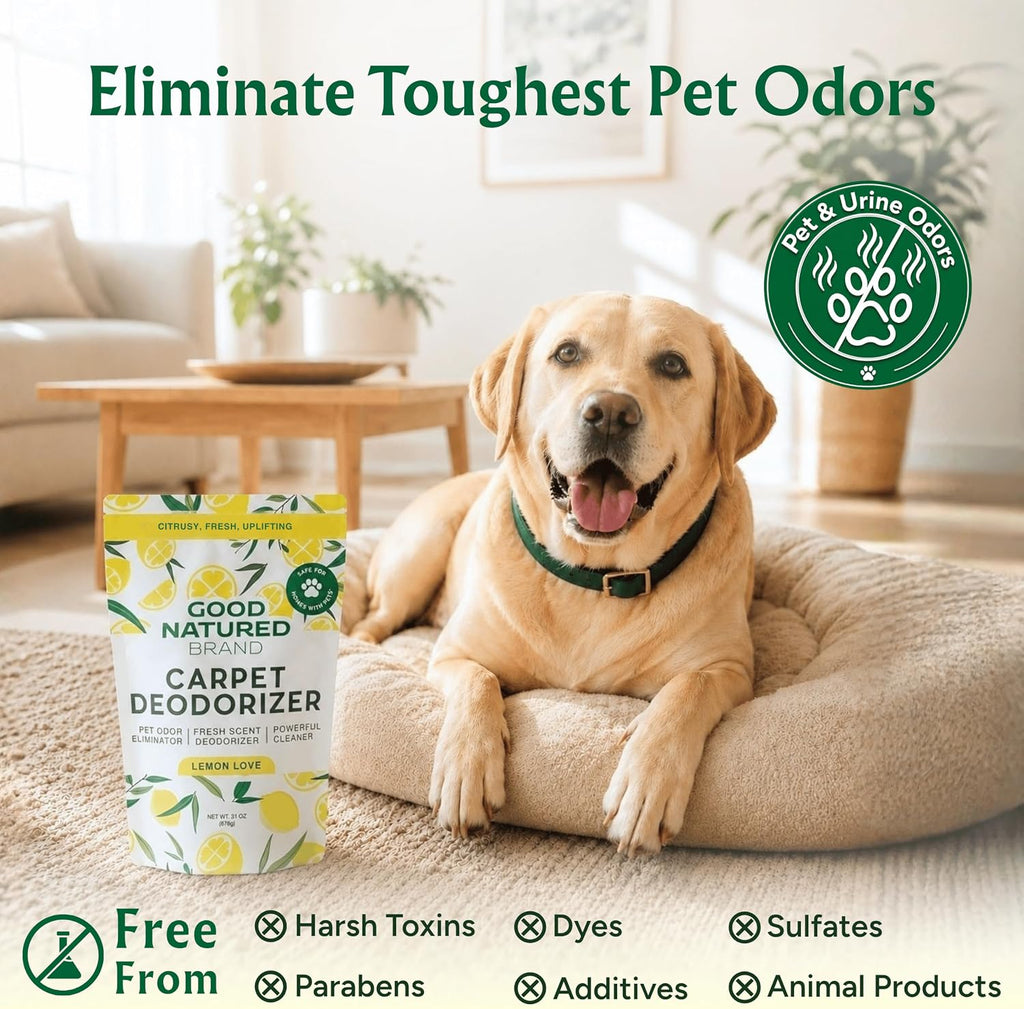 Carpet Deodorizer & Pet Odor Eliminator Powder, 31oz