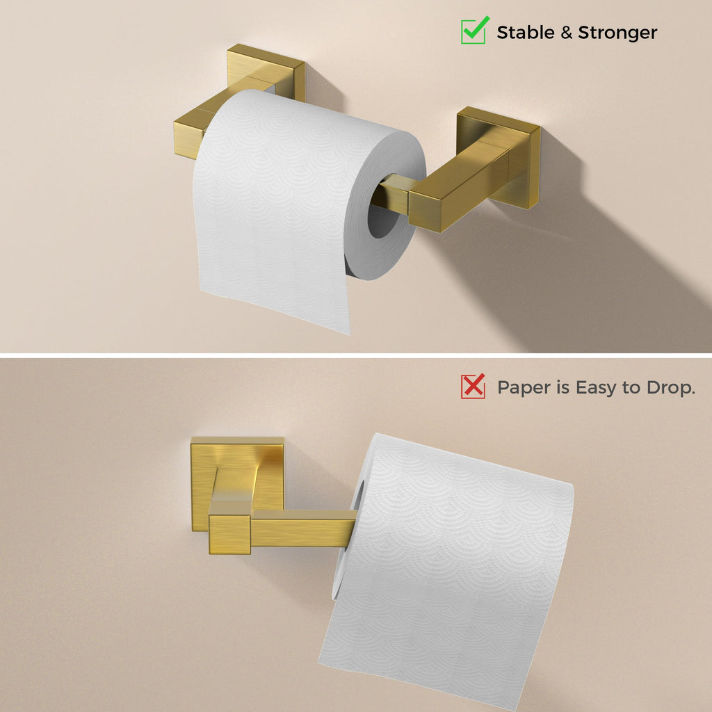 Toilet Paper Holder and Towel Ring Set, Bathroom Accessories Set