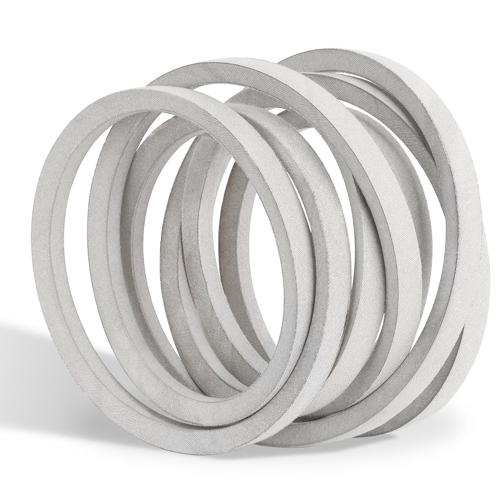Podoy 196103 Mover Deck Drive Belt 147.5" x 5/8" Fit 54″ Decks (White)