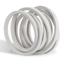 Podoy 196103 Mover Deck Drive Belt 147.5" x 5/8" Fit 54″ Decks (White)