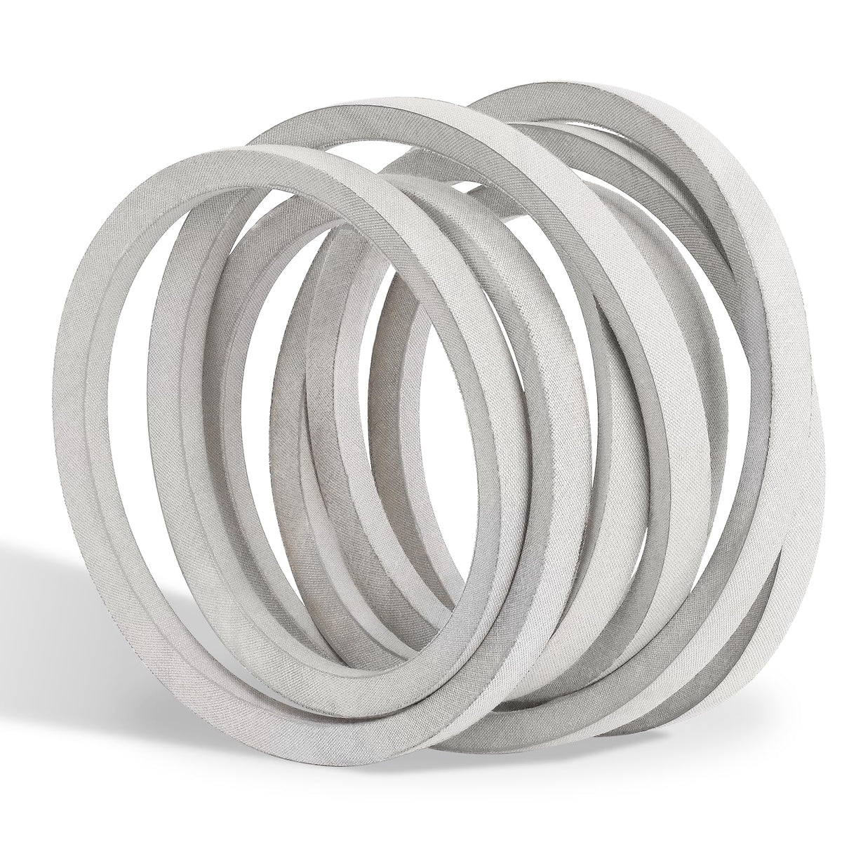 Podoy 196103 Mover Deck Drive Belt 147.5" x 5/8" Fit 54″ Decks (White)