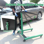 Mobile Work Table, Rolling Tool Cart with Brake Wheels, Large Work Bench