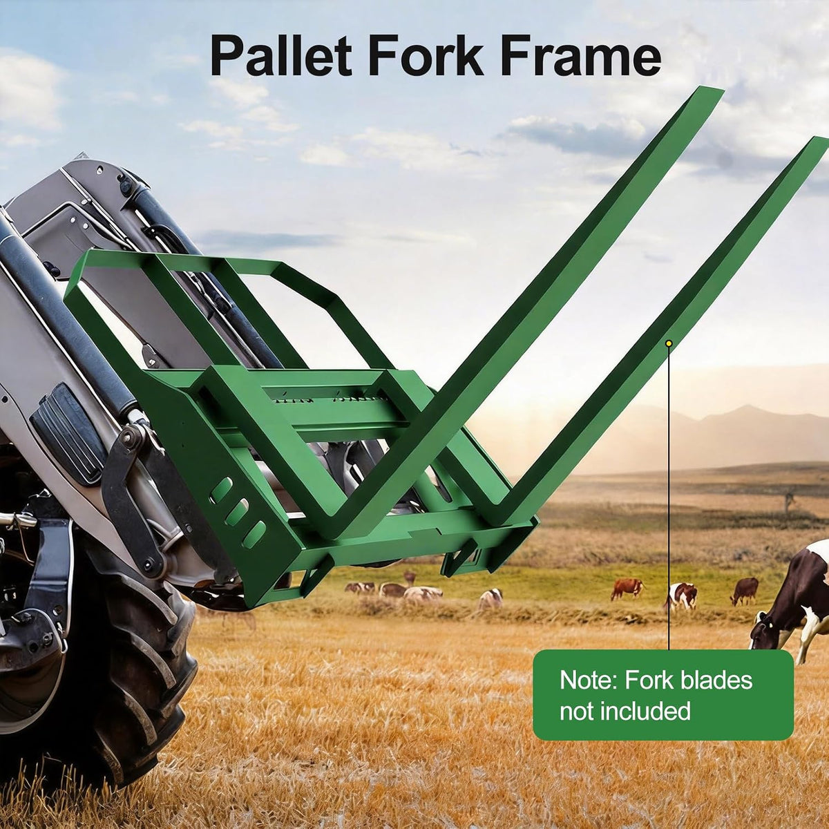 Pallet Forks Quick Attach Pallet Forks 4409 lbs Universal Skid Steer Pallet Fork Attachmen 45“ Pallet Fork Frame for