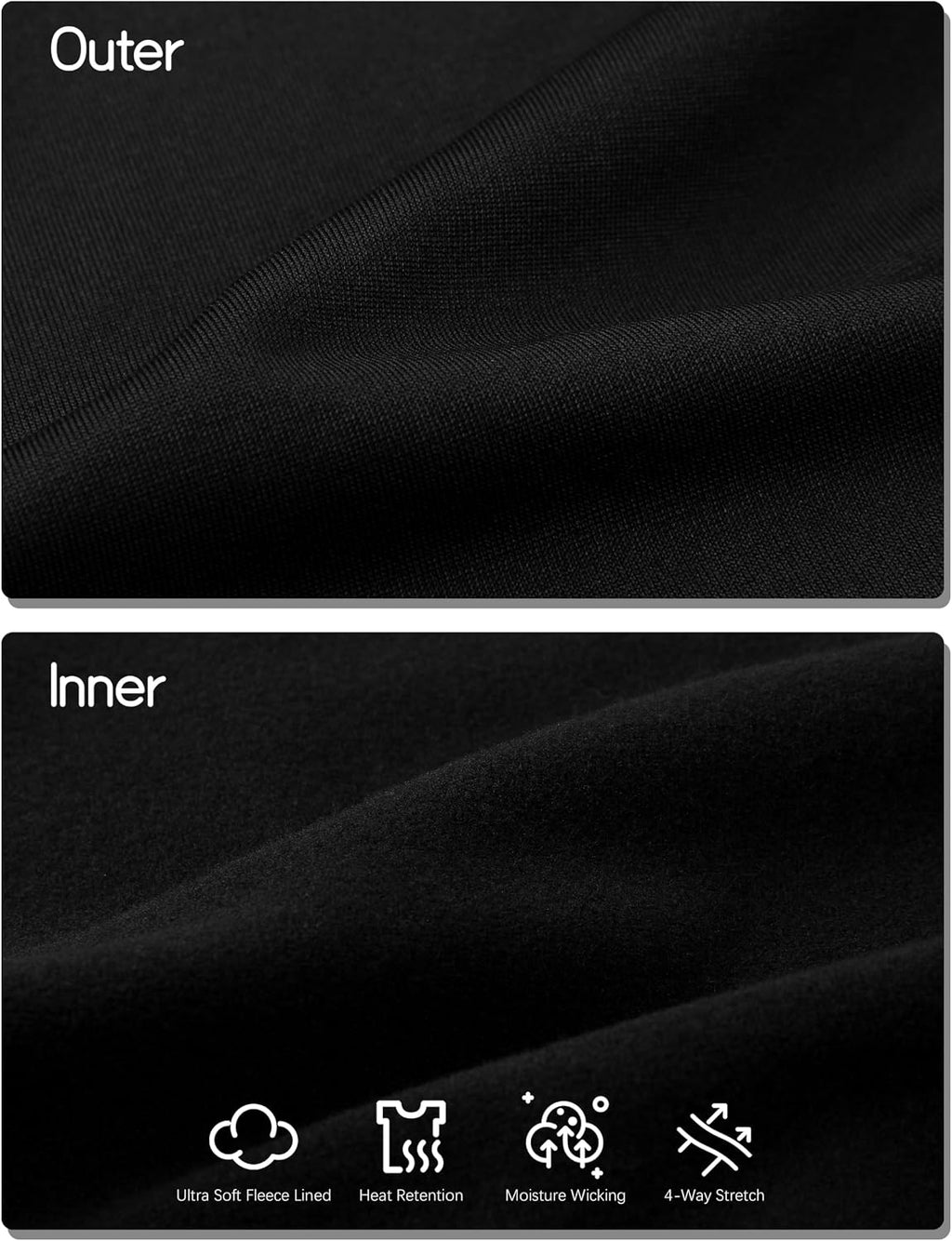2T-6Y Toddler Thermal Set Thermal Underwear for Kids Warm Fleece Lined | Soft Long Johns for Kids Boys Girls
