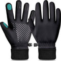 Waterproof Winter Gloves with Cotton Layer and Soft Smooth Lining | Touchscreen Fingers for Easy Phone Use, Water