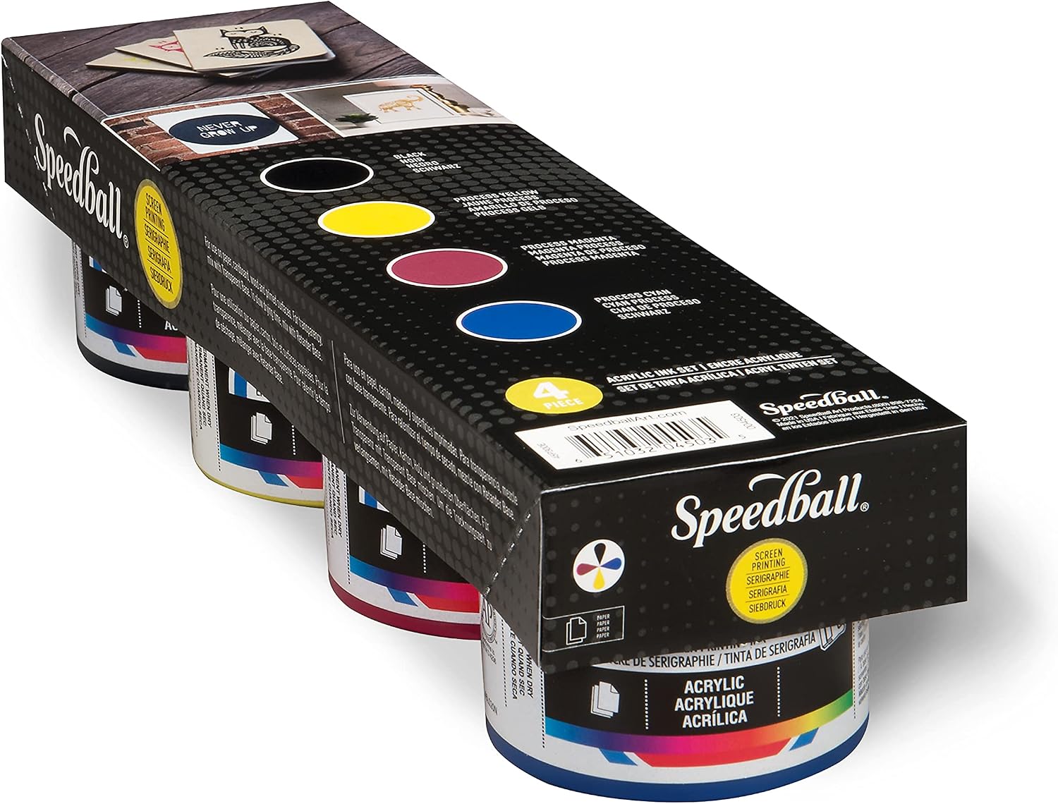 Acrylic Screen Printing Ink Starter Set (4503)