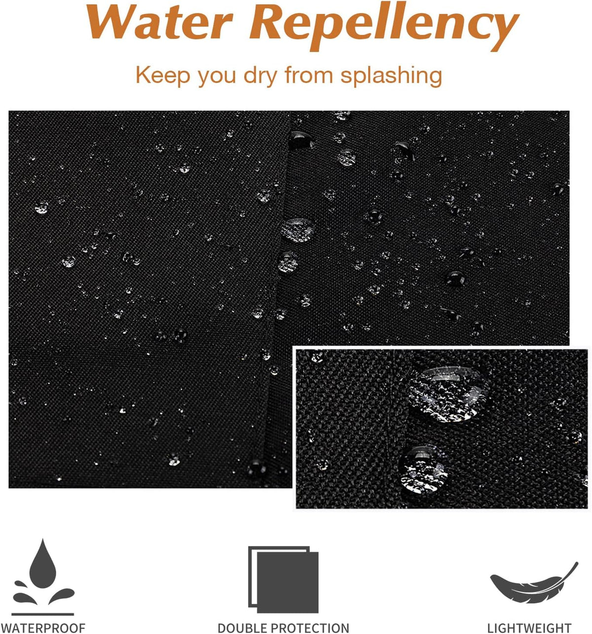 4 Packs Waterproof Cooking Chef Bib Aprons with 2 Pockets for Men Women