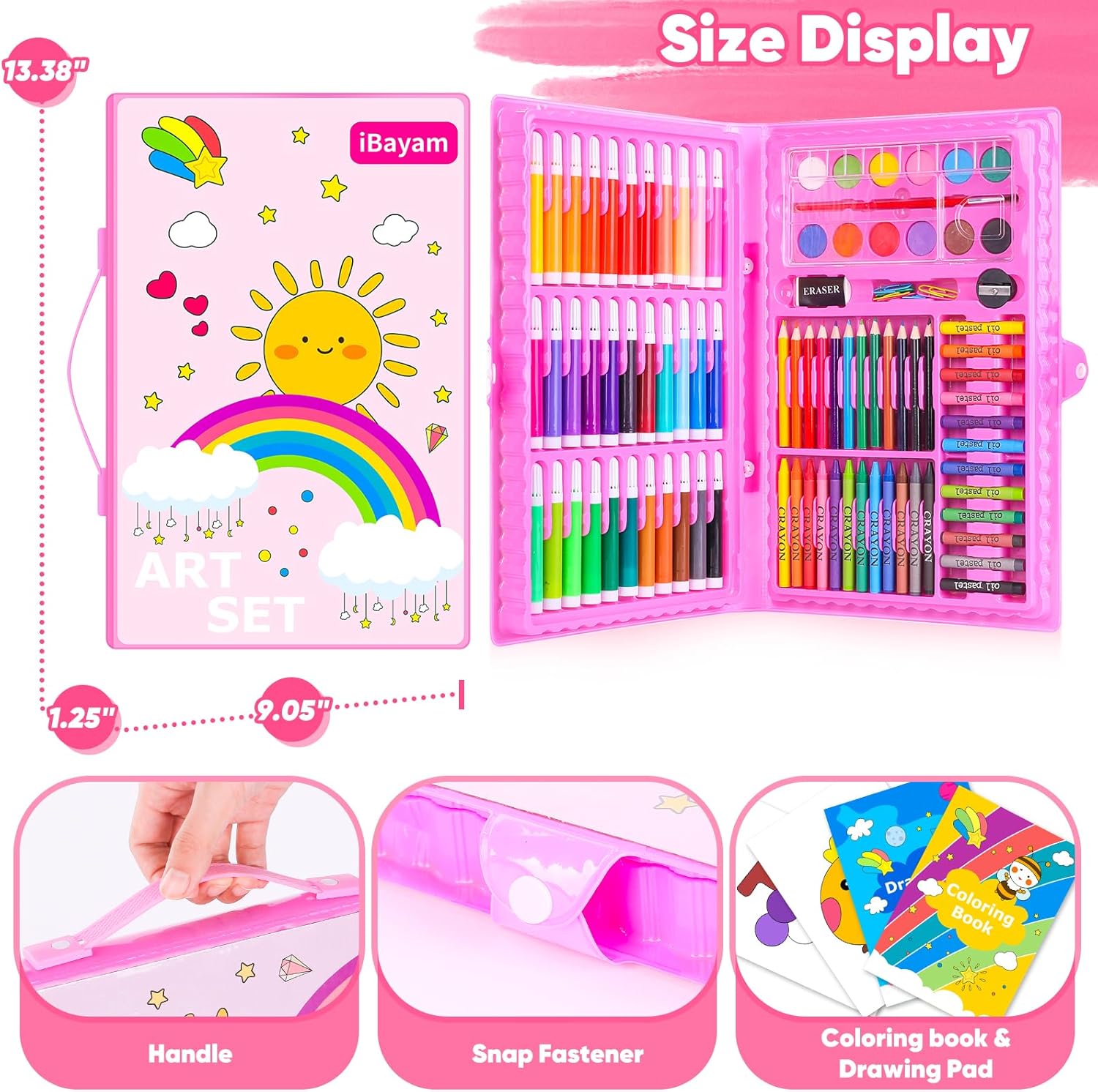Art Supplies, 149-Pack Drawing Kit Painting Art Set Art Kits Gifts Box, Arts and Crafts for Kids Girls Boys, with