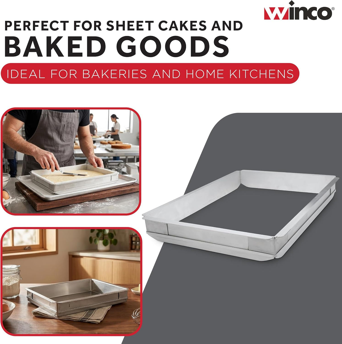 Aluminum Sheet Pan Extender, Half