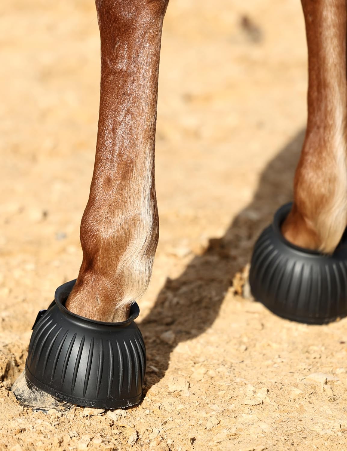 4/Pack Rubber Pull-on Bell Boots, Hoof Overreach Protection