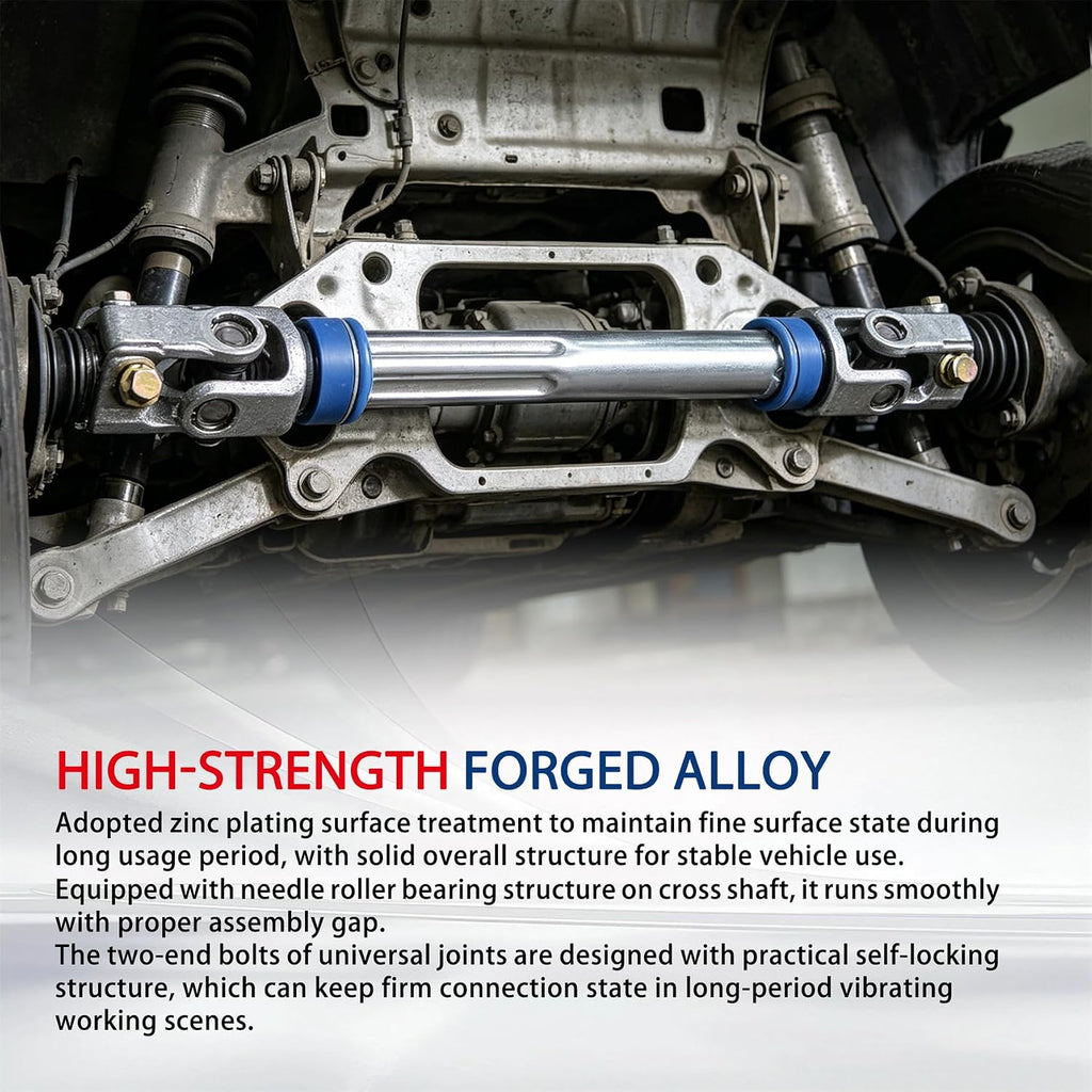 waltyotur Steering Column Lower Intermediate Shaft Replacement for F-150 2009-2014 Replacement for Navigator 8L1Z3B676A with U-Joint Coupler