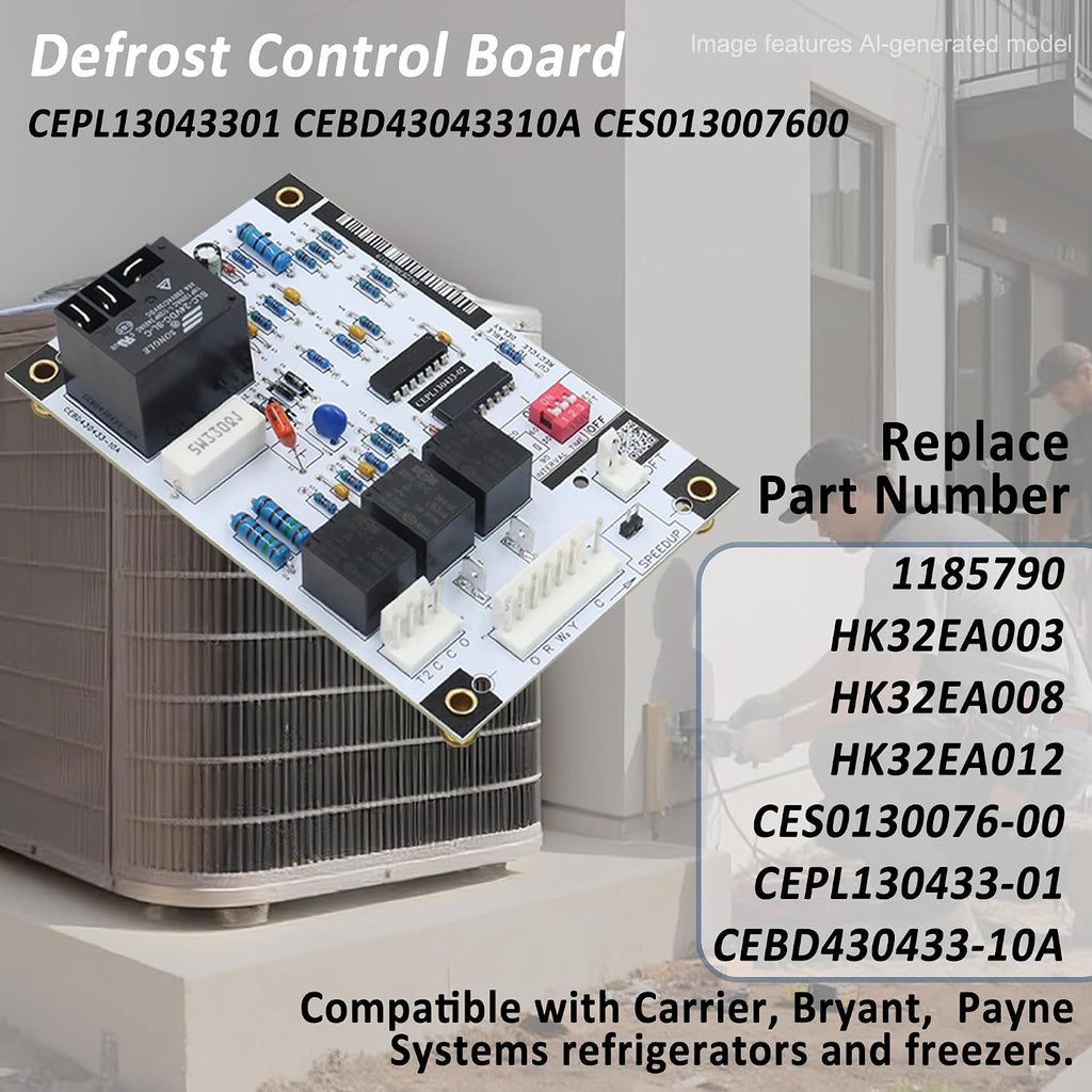 HK32EA003 HK32EA008 Defrost Control Board Fit for Carrier Bryant Payne