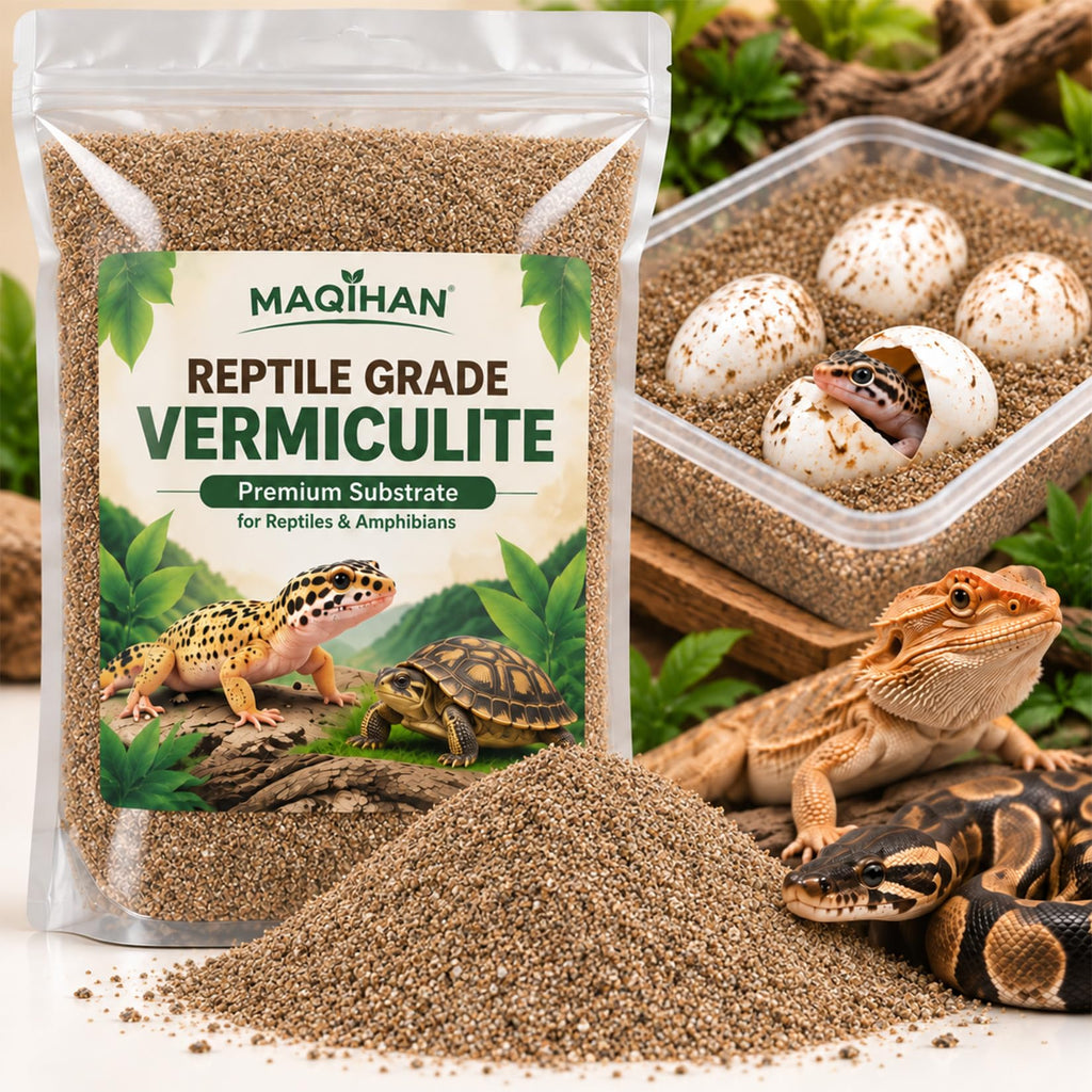 14OZ Vermiculite for Reptiles - Terrarium Substrate Bedding