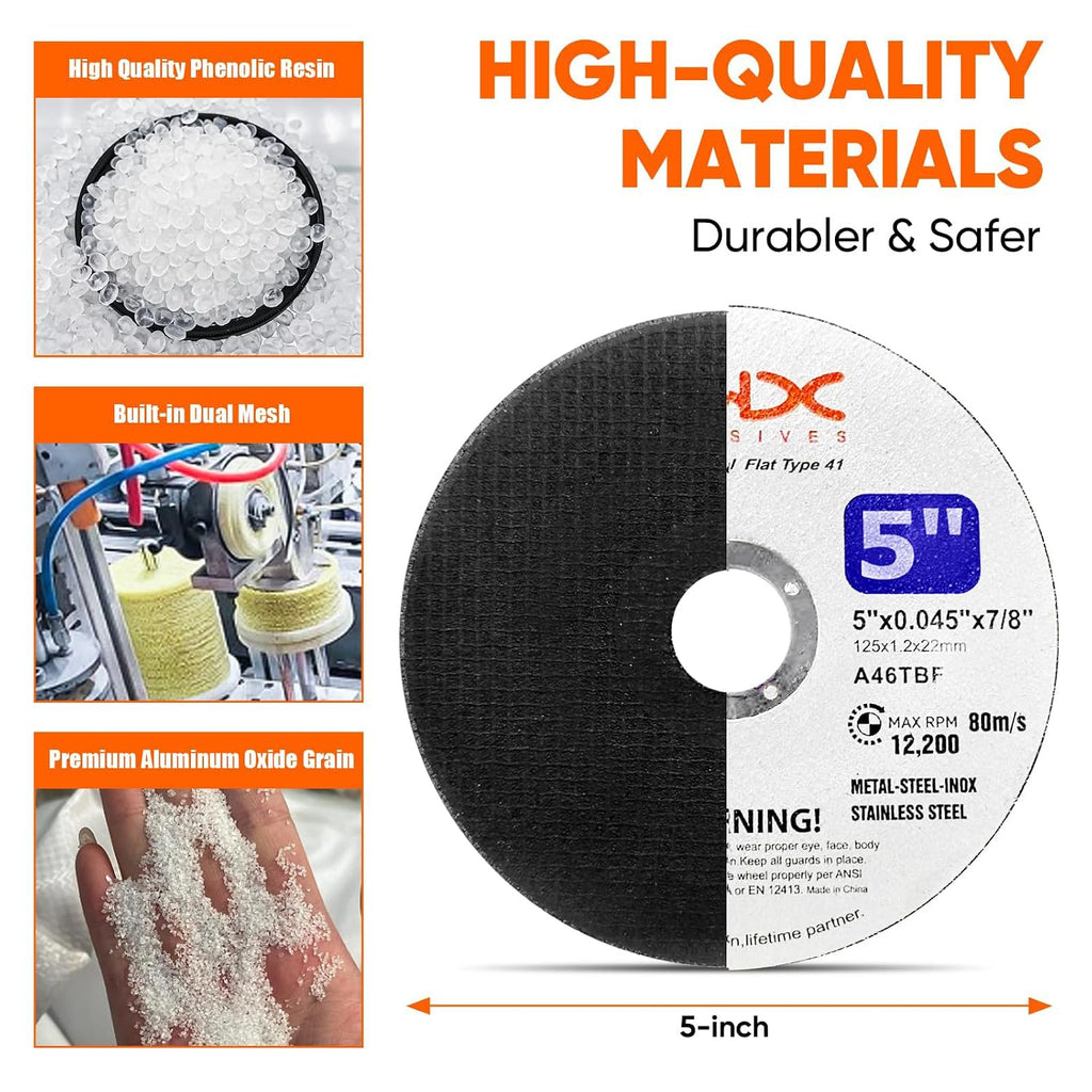 THX 5 Inch Cut Off Wheel,Long-Lasting Thin Cutting Wheel,28Pack