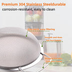 Juice Strainer for Nama J2, 304 Stainless Fine Mesh Strainer for Juicing