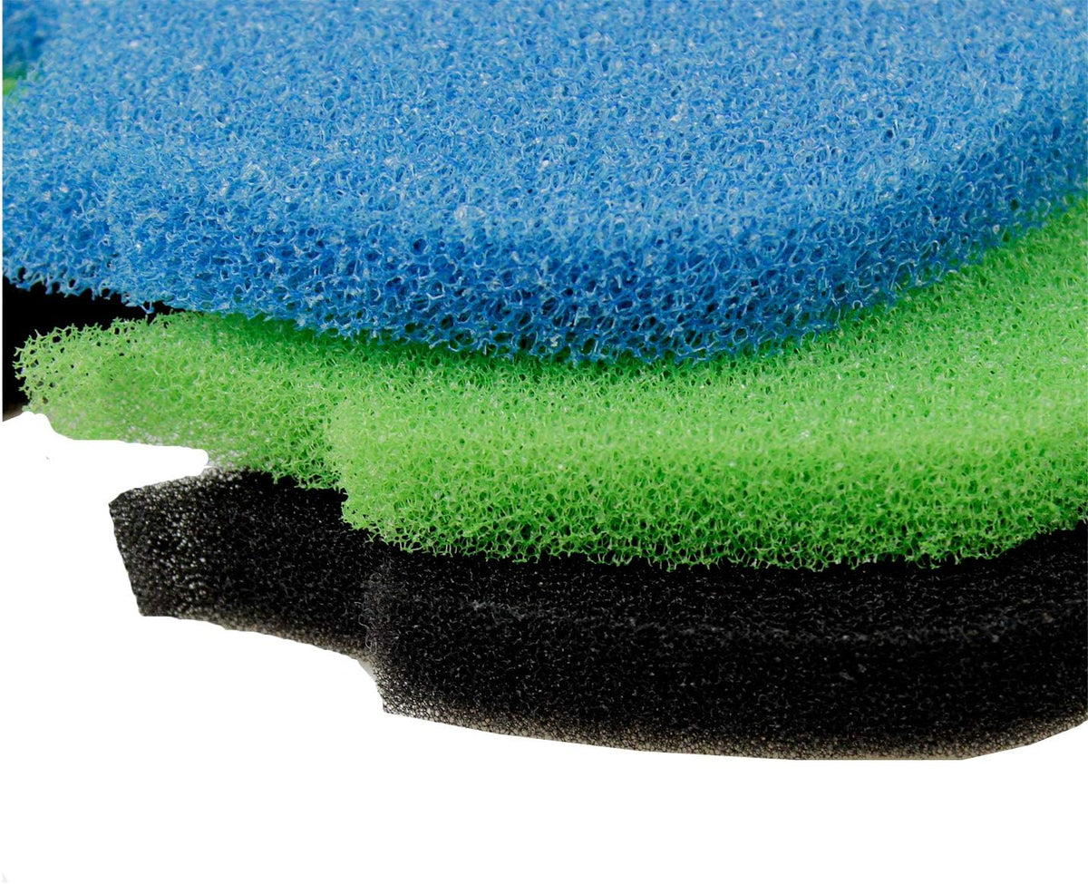 9 pcs Replacement Aquarium Canister Filter Pads Compatible with SUNSUN HW-304B/404B/704B/3000 CF500 Filter Pads Bio