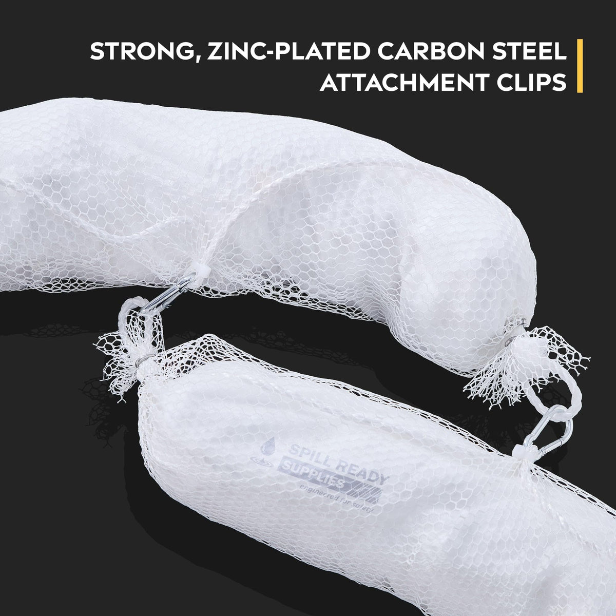 32-Pack Oil Absorbent Booms 3" x 10' - Spill Response