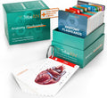TribeRN Anatomy and Physiology Flash Cards – 320 Study Resources for Students – Human Anatomy & Physiology Study