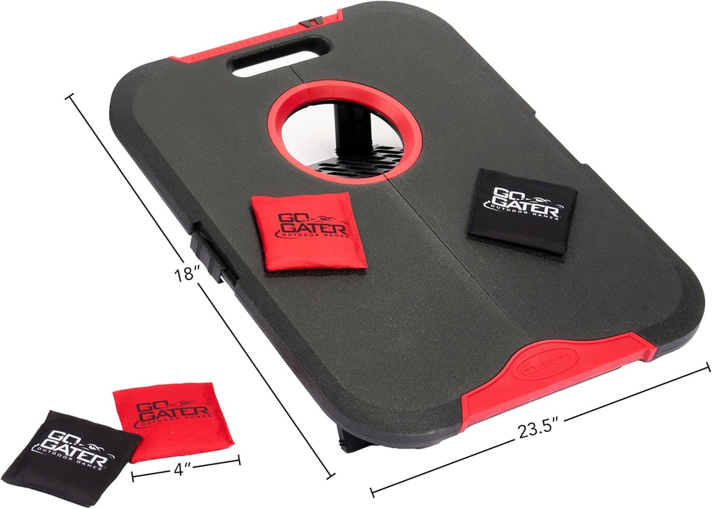 Go! Gater Cornhole – Light-Up and Travel Versions – Easy Storage & Light-Weight – Perfect for Outdoor and Indoor Play