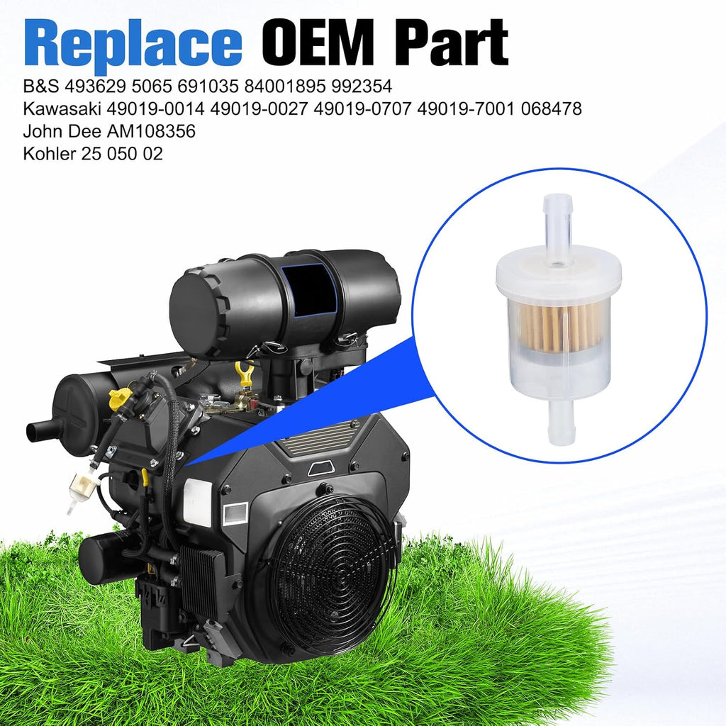 691035 49019-0027 Fuel Filter for Briggs & Stratton 493629 Part