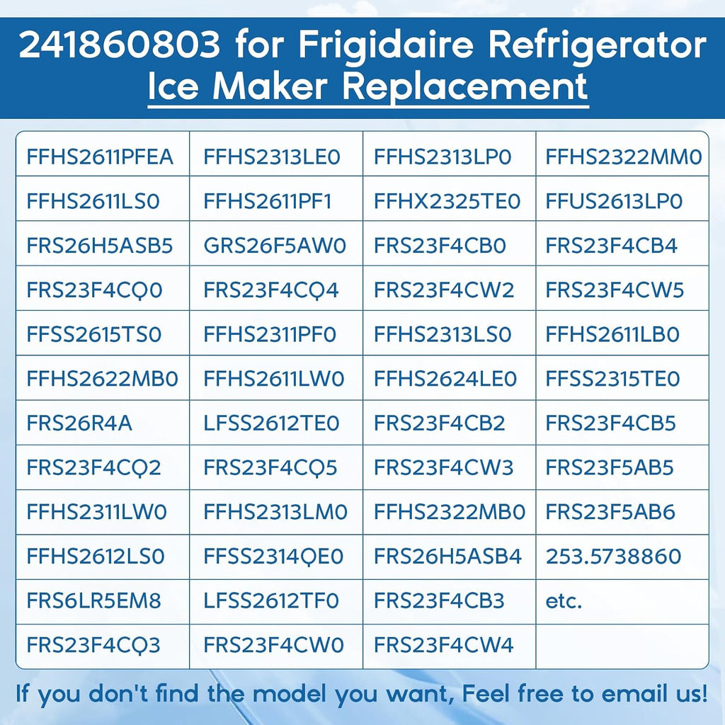 241860803 Refrigerator Ice Bucket Replacement for Frigidaire Refrigerator