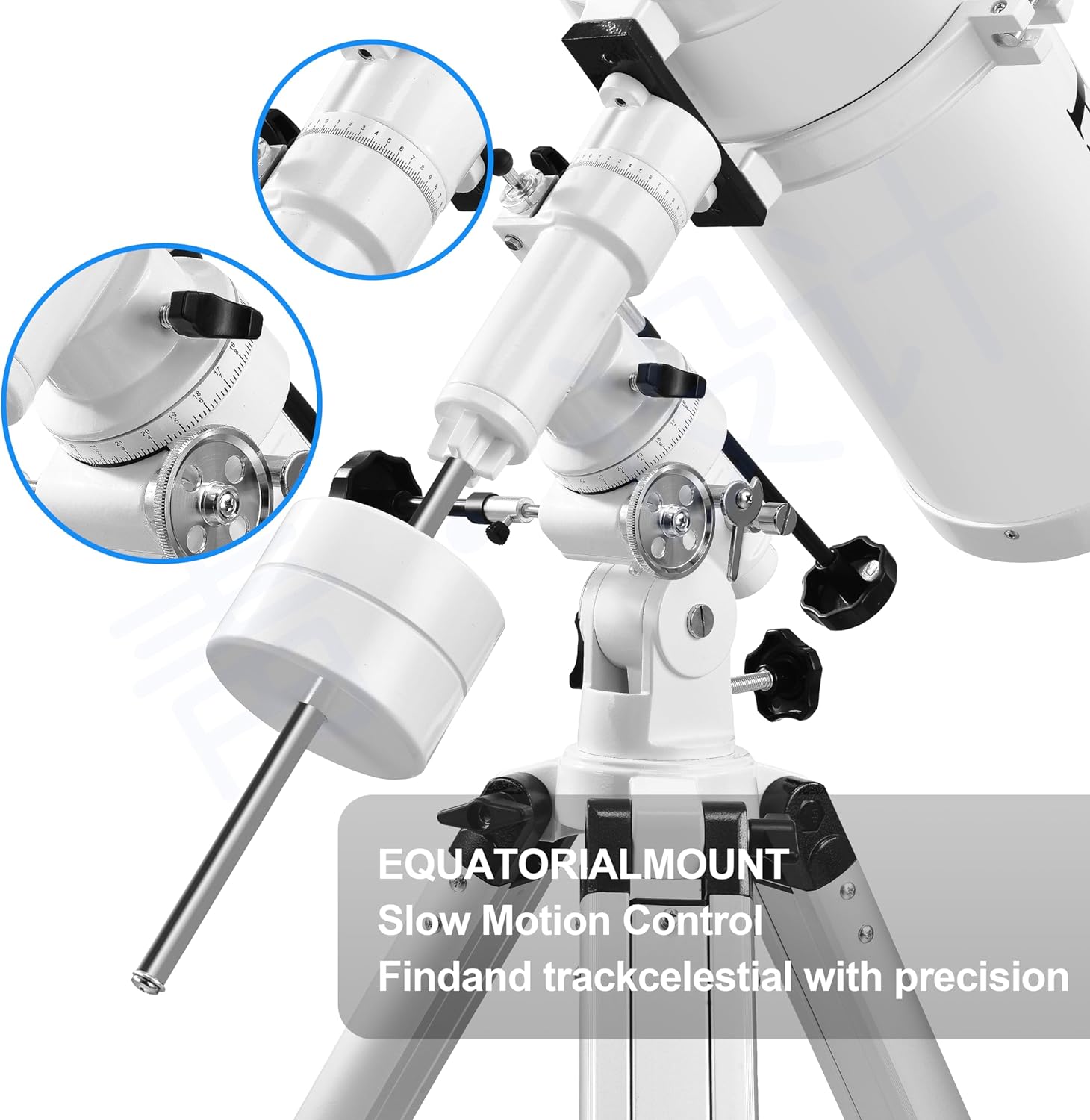 150EQ Astronomical Reflector Telescope for Adults high Powered,150mm Aperture Professional Telescopes for Adults