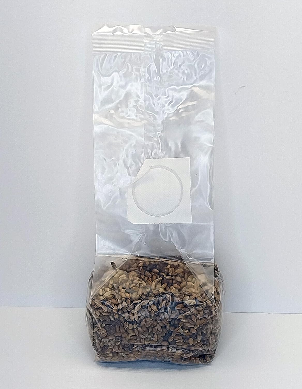 1lb Sterilized Rye Berry Grain Mushroom Substrate Bag for Mushroom Cultivation and Making Grain Spawn