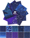 20 Pack 100% Cotton Precut Quarters Fabric Bundles,10”x 10” Quilting Fabric for Sewing,Precut Quarter Bundles Cotton
