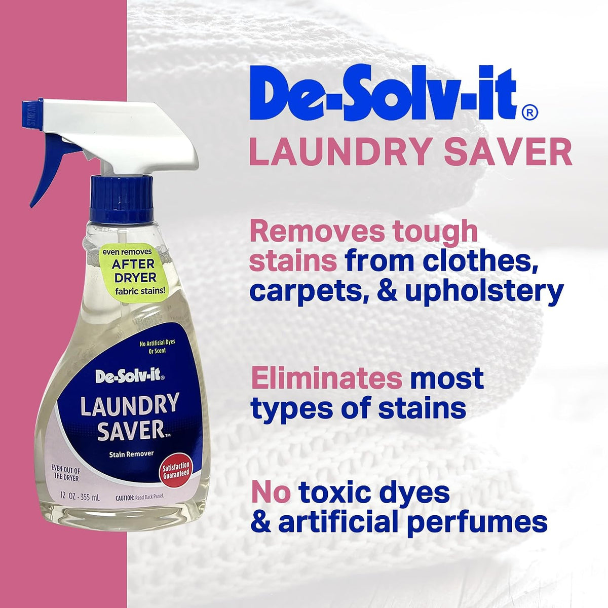Orange-Sol De-Solv-It Laundry Saver, Instant Stain Removers 12 oz