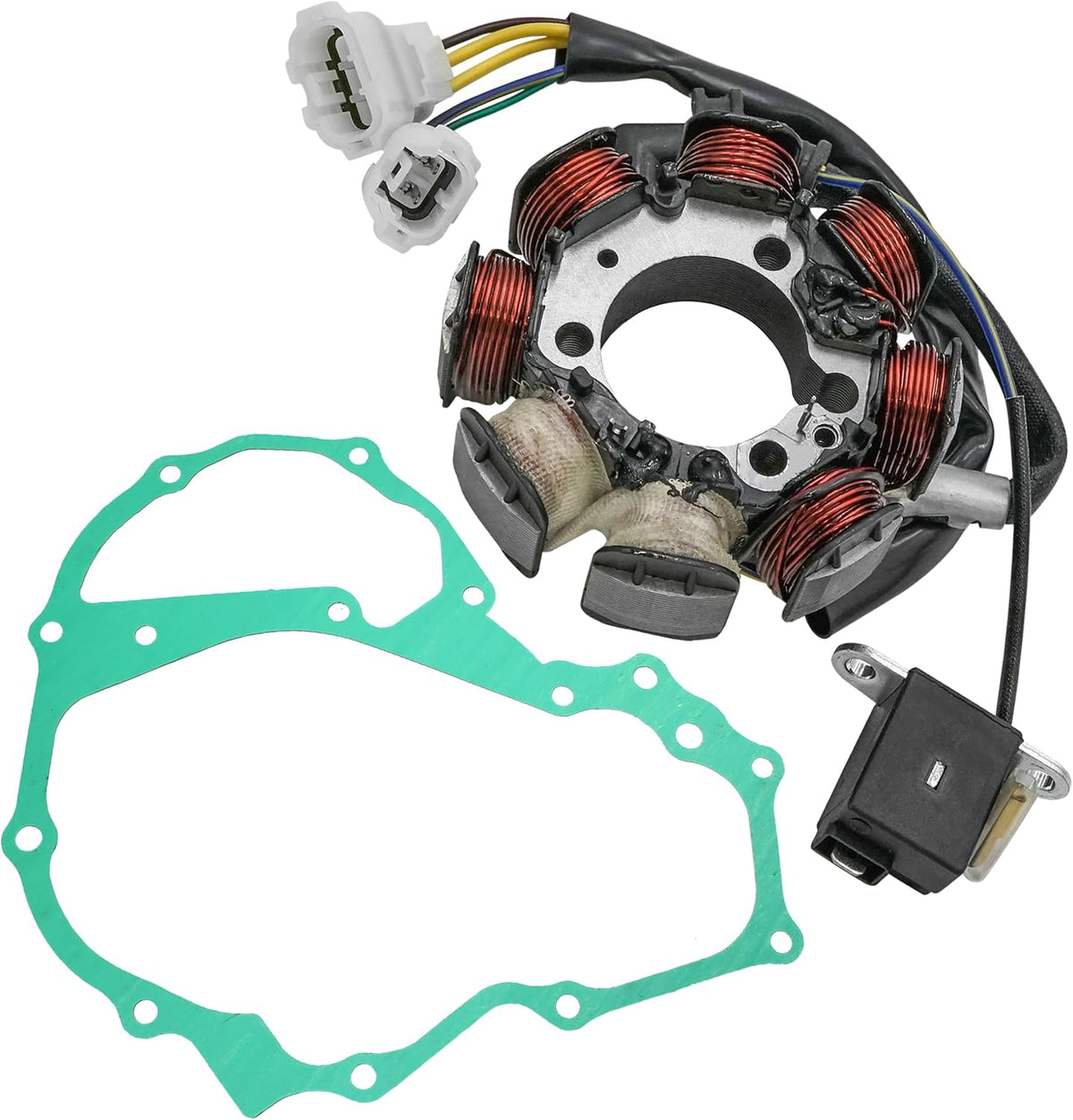 Caltric Stator and Gasket Compatible With Honda Trx250Te Trx 250Te Recon 250 Es 2X4 2005-2017