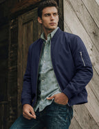 Jackets for Men Bomber Jacket Lightweight Men Jacket Lightweight Mens Windproof Jacket Baseball Coat Full Zip