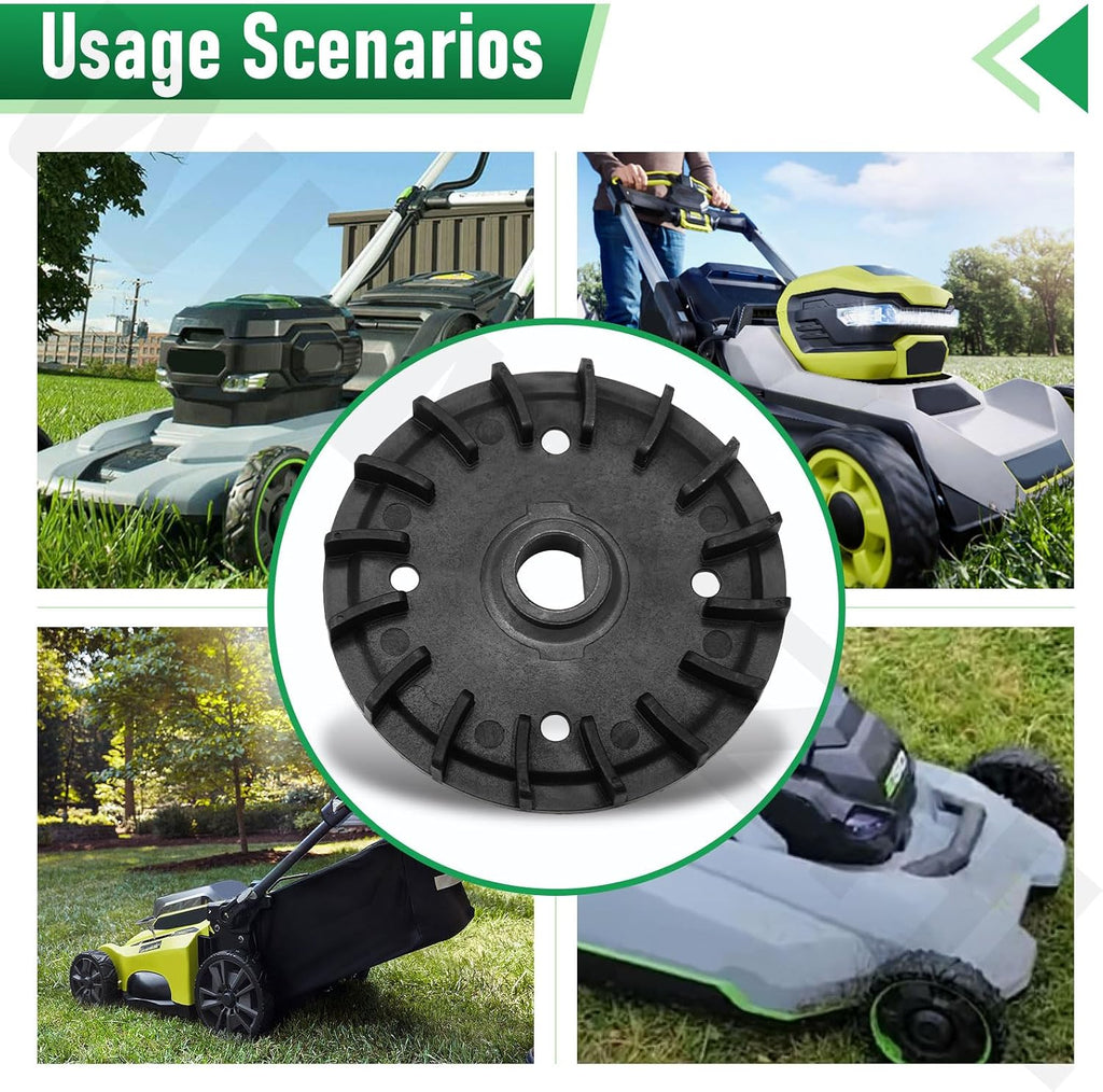 Lawn Mower Blade Part Kit Part/Fan, Bolts, Nuts and Washer Replacement Kit for Dual Blades Compatible with EGO Power+