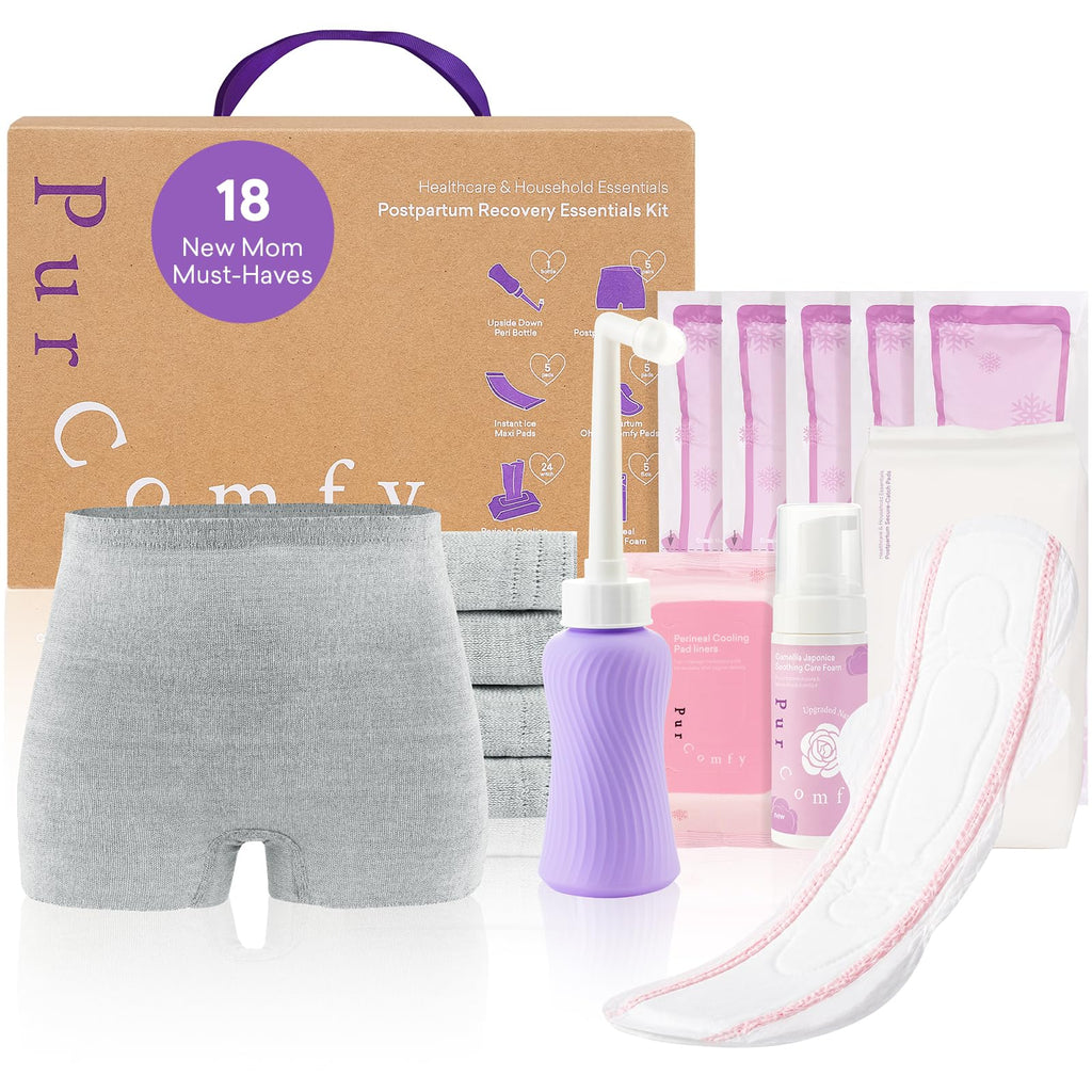 18 Pcs Postpartum Essentials Recovery Kit for New Mom