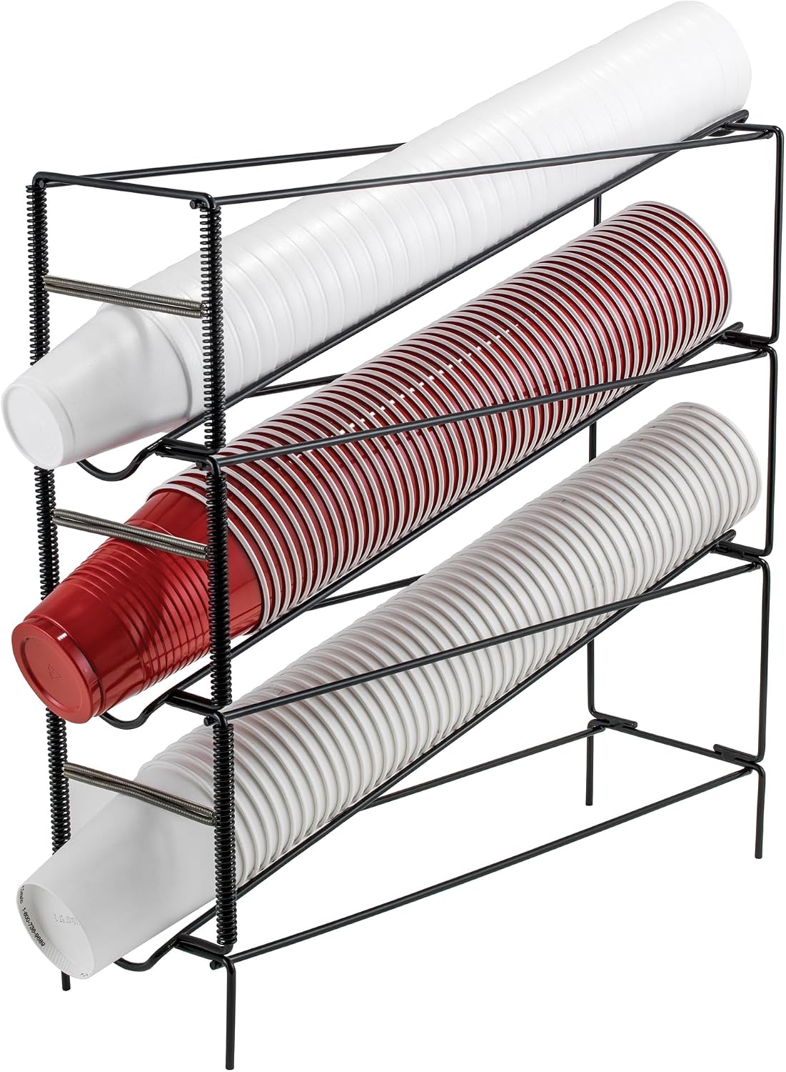 20" 3-Tier Cup Dispenser Rack Dispensing Rack