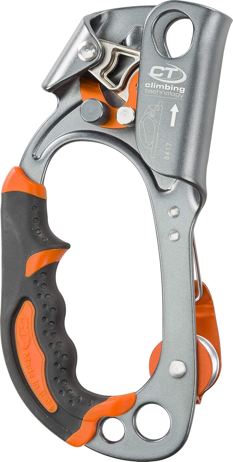 Quick Roll Ascender, Left Hand,Gray,One Size | Climbing Technology Quick Roll Ascender Left - Durable, Lightweight