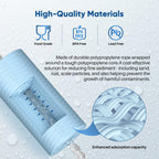 PUREPLUS 5 Micron 10 x 4.5 Whole House Water Filter for Well Water 3 Pack