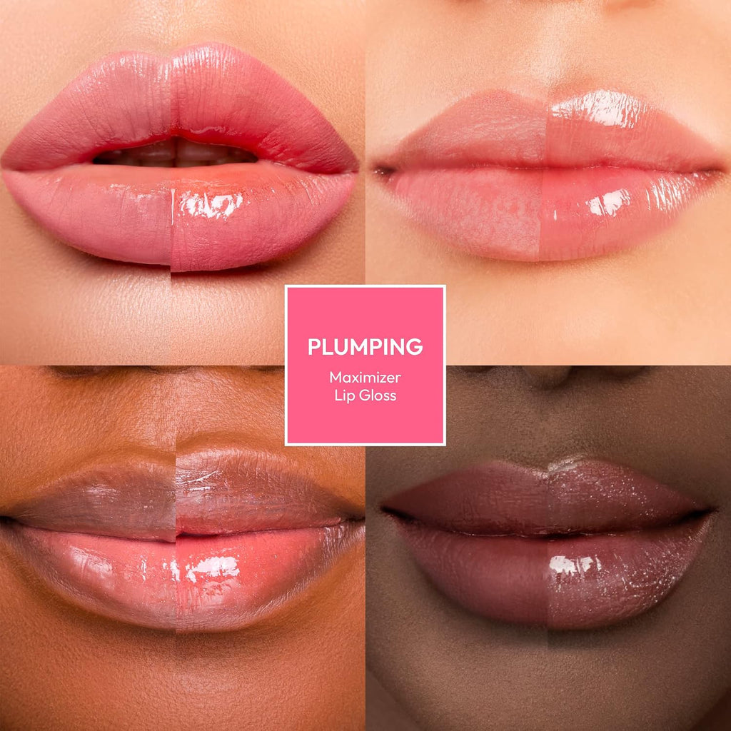 Hyaluronic Lip Gloss, High-Shine Volumizing Plumping Hydrating