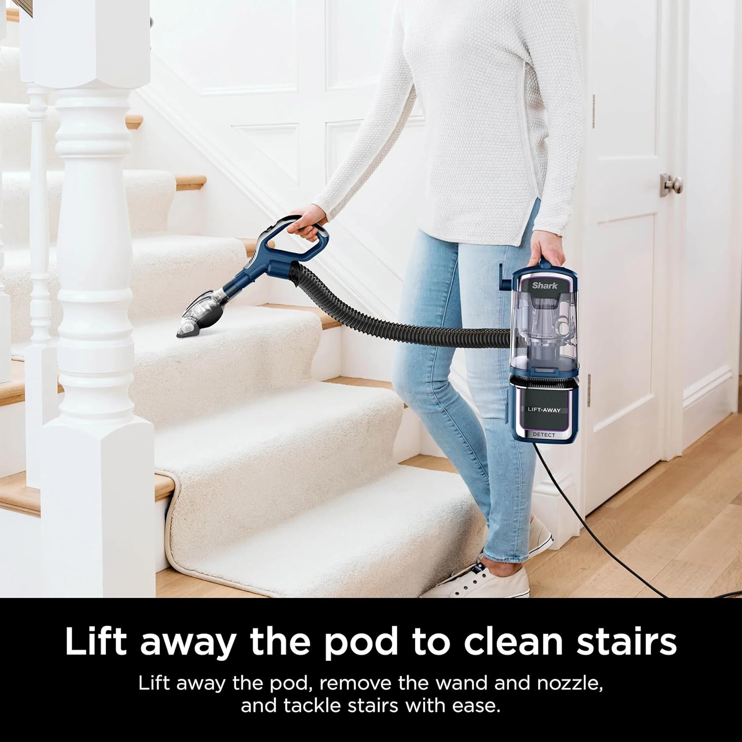 Detect Performance Lift-Away Advanced Upright Vacuum, (Renewed) | Includes DuoClean, Odor Neutralizer Technology