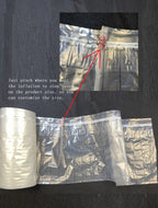 66 ft - 20 Meters （9 Sizes Available）Inflatable Air Column Sheet/Inflatable Air Packaging Protective Bubble Pack Wrap
