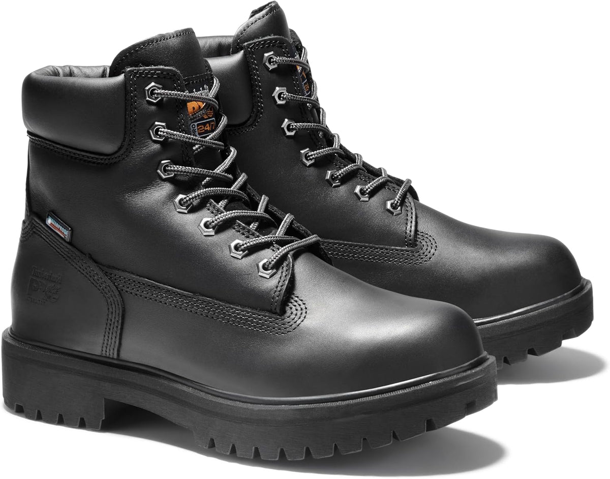 Men's Direct Attach 6 Inch Steel Safety Toe Insulated Waterproof Industrial Work Boot