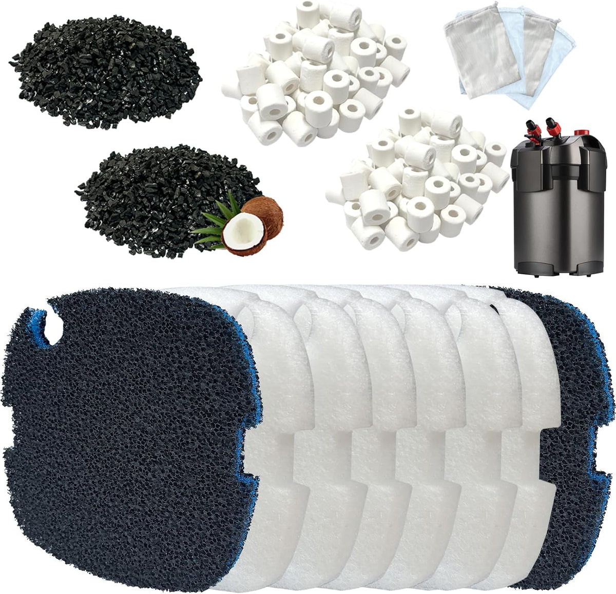 Filter Media Compatible with Marineland C & Magniflow 160, 180, 220 and 250