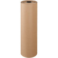 "Aviditi Indented Kraft Paper Roll, 60#, 48" x 300', Kraft, 100% Recycled Paper, Ideal for Packing, Wrapping, Craft