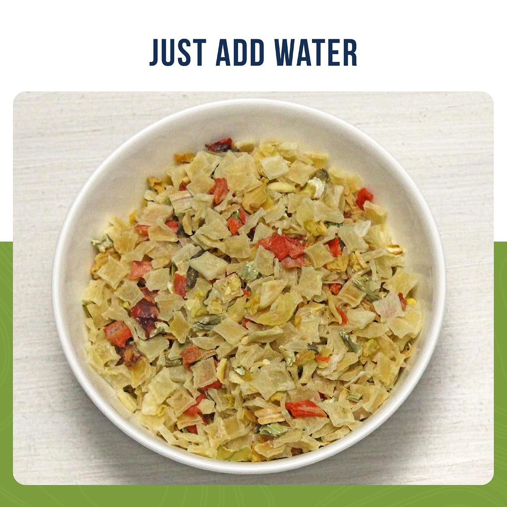 Vegetable Medley Blend Can | 131 Servings, Dehydrated Mixed Veggies, Gluten Free Emergency Food Supply with Long