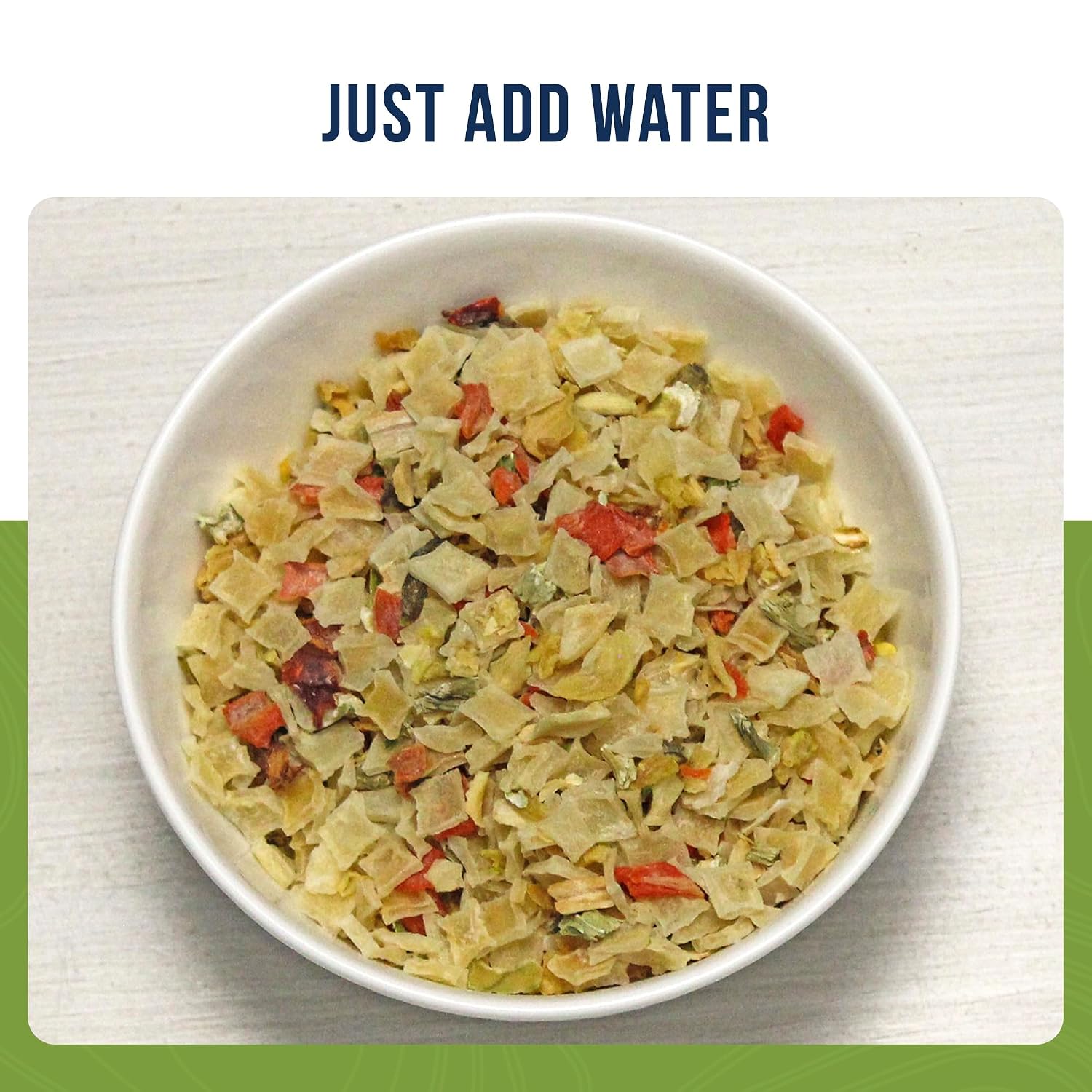 Vegetable Medley Blend Can | 131 Servings, Dehydrated Mixed Veggies, Gluten Free Emergency Food Supply with Long